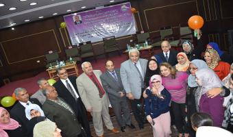 بالصور .. إحتفال جامعة مدينة السادات بعيد الأم وتكريم الأم المثالية