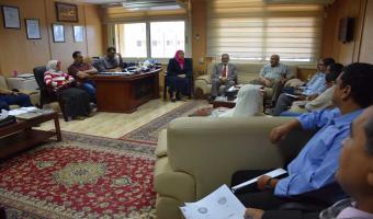 انعقاد الاجتماع الشهري للمجلس التنفيذى لمركز ضمان الجودة والتطوير المستمر بالجامعة