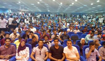 حصول الطالب عصام ربيع على المركز الثانى فى مسابقة التأليف المسرحى بملتقى الثقافة الإفريقية بجامعة جنوب الوادى