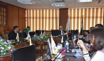 الاجتماع الشهري لمجلس خدمة المجتمع وتنمية البيئة