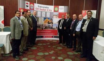 جامعة مدينة السادات تشارك بمعرض أخبار اليوم التعليمي بنيجيريا
