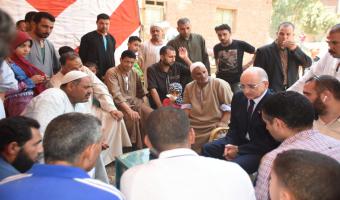 جامعة مدينة السادات تبدأ مبادرة تطوير عزبة سيدى صالح بمركز الشهداء بمحافظة المنوفية