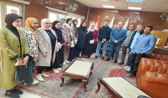 استمرار فاعليات مسابقة الإنشاد الدينى والإبتهالات بكليات جامعة مدينة السادات