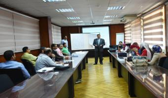 مركز تنمية قدرات أعضاء هيئة التدريس يواصل دورته التدريبية