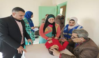 الجامعة تواصل مشروعاتها التنموية  بقرية