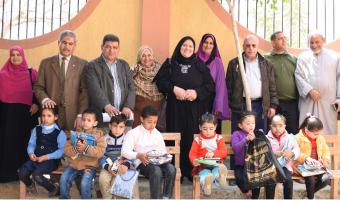 زيارة لدار الايتام للإحتفال بيوم اليتيم