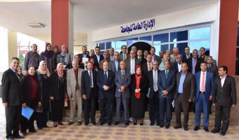 التوصية بمنح شهادة الأيزو 9001/2015 لجامعة مدينة السادات