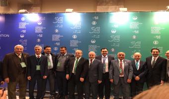 رئيس الجامعة يوقع مذكرة تفاهم مع جامعة موسكو الحكومية ( لومانوسوف)