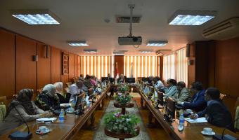 إنعقاد مجلس جامعة مدينة السادات برئاسة الأستاذ الدكتورعصام الدين متولى