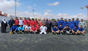 جامعة مدينة السادات تنظم مهرجان الدورى الرياضى 