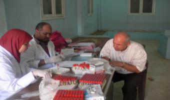 قافلة طبية مجانية بقرية ساقية المنقدي بمركز أشمون