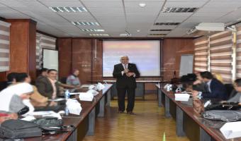 مركز تنمية قدرات أعضاء هيئة التدريس يواصل دورته التدريبية