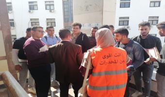 تنفيذ جدول زيارات صندوق مكافحة و علاج الإدمان لوحدات الجامعة لليوم الثاني علي التوالي