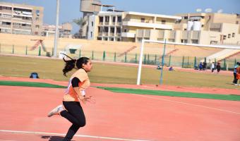 جامعة مدينة السادات تحصد المركز الرابع فى سباق 400 متر  بأسبوع شباب المدن الجامعات بجامعة كفر الشيخ