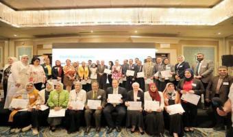تكريم وزير التعليم العالي لعدد من أعضاء هيئة التدريس من كلية السياحة والفنادق جامعة مدينة السادات