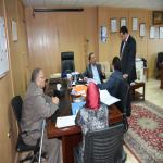 إستمرار زيارة المراجعة الخارجية من الجهة المانحة Russian Register لجامعة مدينة السادات