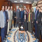 اليوم بداية المراجعة الخارجیة للجھة المانحة لشھادة 2015:9001 ISO الشركة الروسیة Register Russian