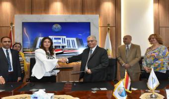 بروتوكول تعاون مشترك بين كلية السياحة والفنادق جامعة مدينة السادات وشركة برمجيات الفنادق