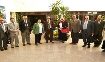 معهد بحوث الهندسة الوراثية يستقبل وفد هيئة ضمان جودة التعليم