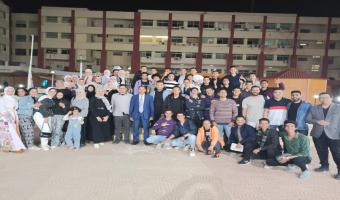 كلية الحاسبات والذكاء الإصطناعى جامعة مدينة السادات تنظم حفل إفطار جماعي