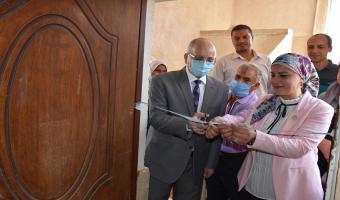افتتاح مركز دعم وتسويق الابتكارات التابع لقطاع خدمة المجتمع وتنمية البيئة بجامعة مدينة السادات