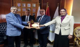 معهد الدراسات والبحوث البيئية جامعة مدينة السادات ينظم احتفالية بمناسبة يوم البيئة العربى