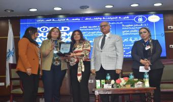 رئيس جامعة مدينة السادات تشهد احتفالية كلية السياحة والفنادق بيوم السياحة العالمى